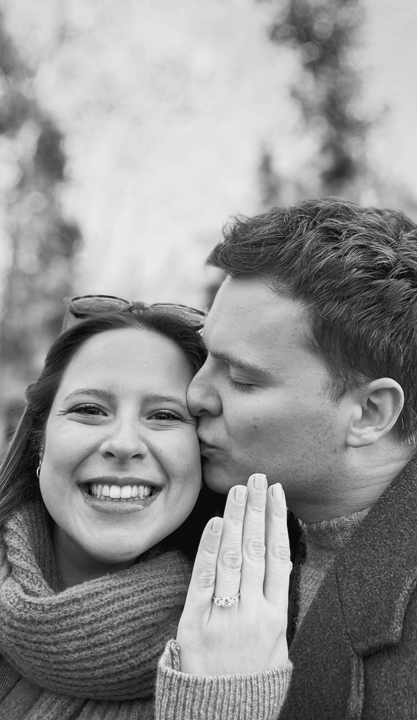 Cristina and Aran just engaged